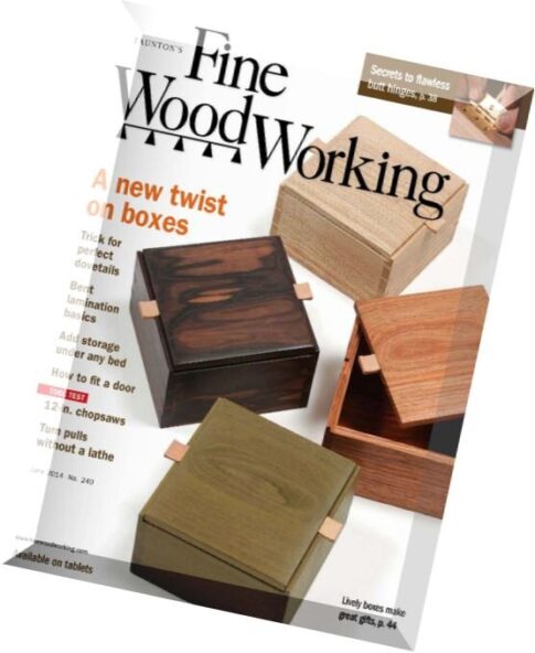 Fine Woodworking Issue 240 — May-June 2014