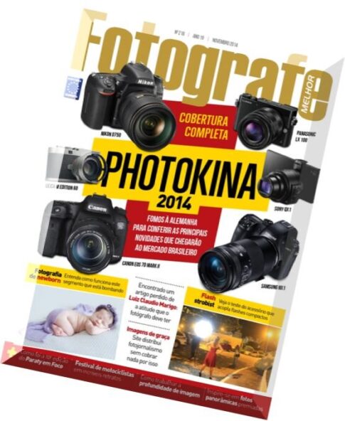 Fotografe Melhor Magazine Ed. 218, Novembro 2014