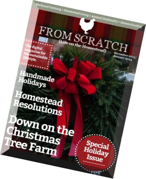 From Scratch Magazine – December 2013 – January 2014