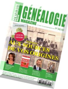 Genealogie Hors-Serie N 342-343 – Novembre-Decembre 2014