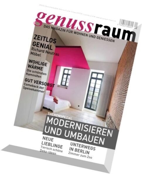 genussraum — Magazin August-September-Oktober 03, 2014