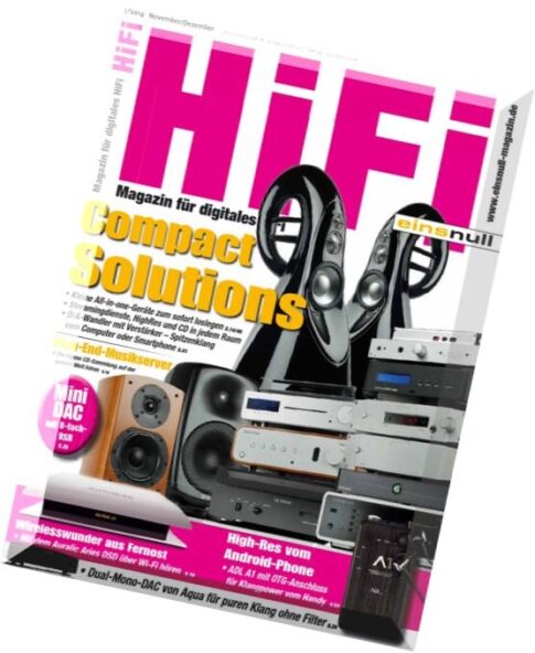 Hifi einsnull Magazin – November-Dezember 05, 2014