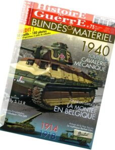 Histoire de Guerre, Blindes & Materiel N 75, 2007-02-03