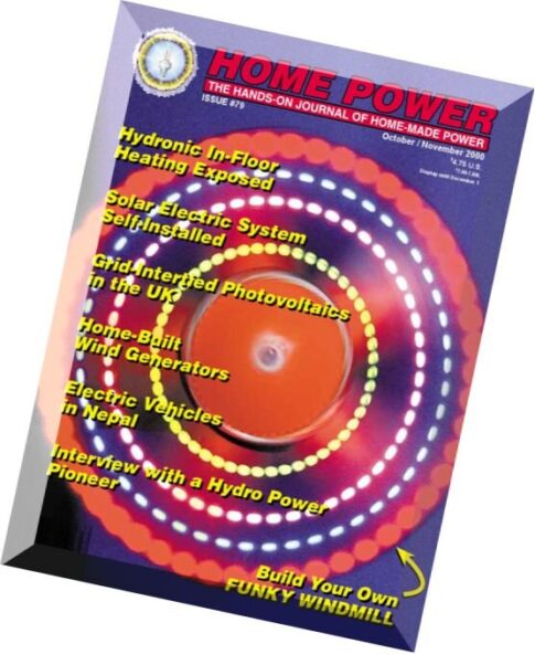 Home Power Magazine – Issue 079 – 2000-10-11