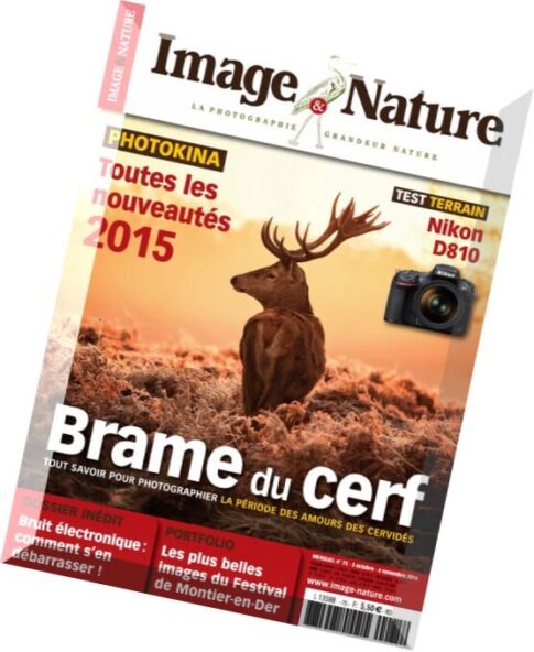 Image & Nature N 75 – Octobre-Novembre 2014