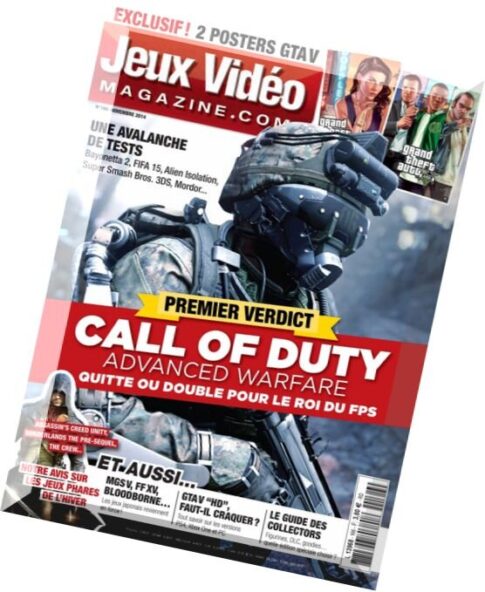 Jeux Video Magazine N 166 — Novembre 2014