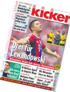 Kicker Magazin N 89, 30 Oktober 2014