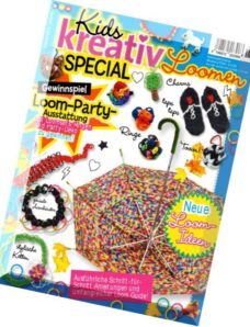 Kids Kreativ Loomen — Magazin Special, Oktober 01-2014
