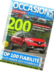 L’Automobile Occasions Mag N 43 — Octobre-Novembre-Decembre 2014