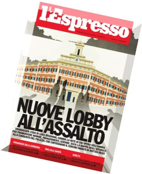 L’Espresso N 43 – 30 Ottobre 2014
