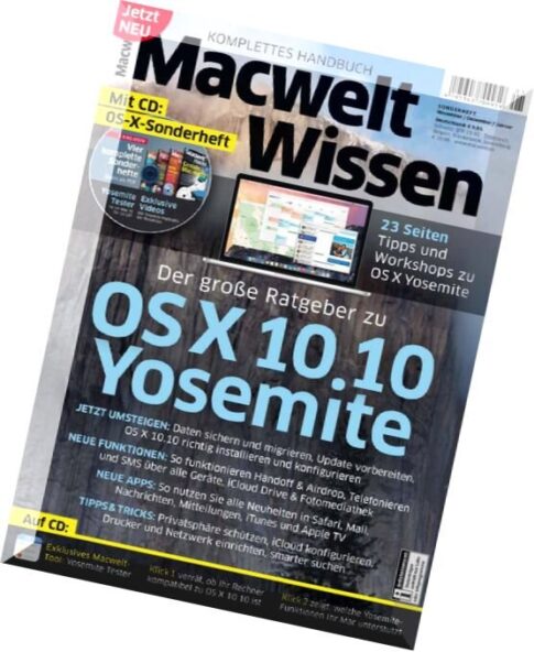 Macwelt Sonderheft — OS X 10.10 Yosemite — November-Dezember-Januar 01, 2015