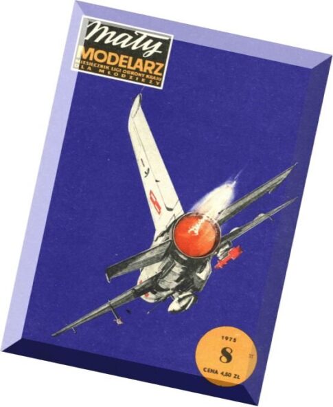 Maly Modelarz (1975-08) – Samolot mysliwski typu MiG-21