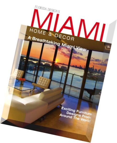 Miami Home & Decor Magazine Vol.9, N 4