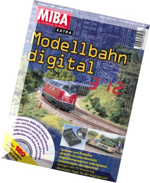 MIBA Extra 2001-01 Modellbahn Digital 1
