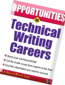 Opportunities in Technical Writing by Jay Gould