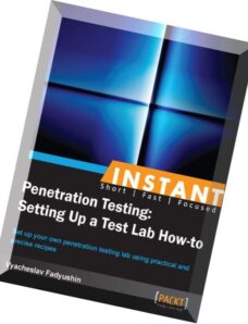 Penetration Testing Setting Up a Test Lab How-to