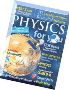 Physics For You — November 2014
