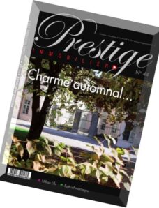 Prestige Immobilier — Octobre-Novembre 2014