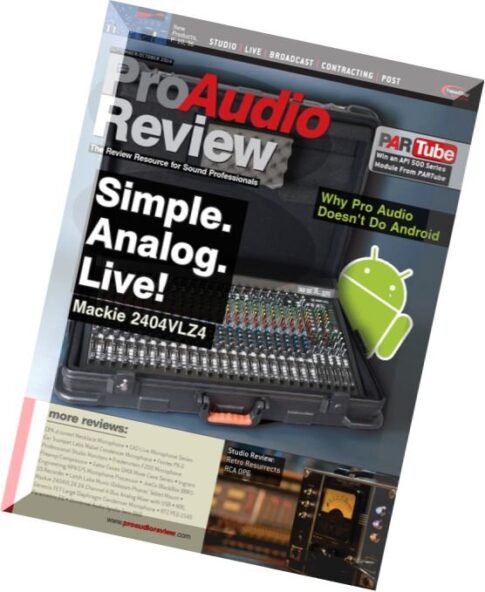 ProAudio Review – September-October 2014