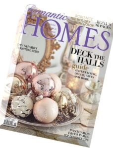 Romantic Homes Magazine — November 2014