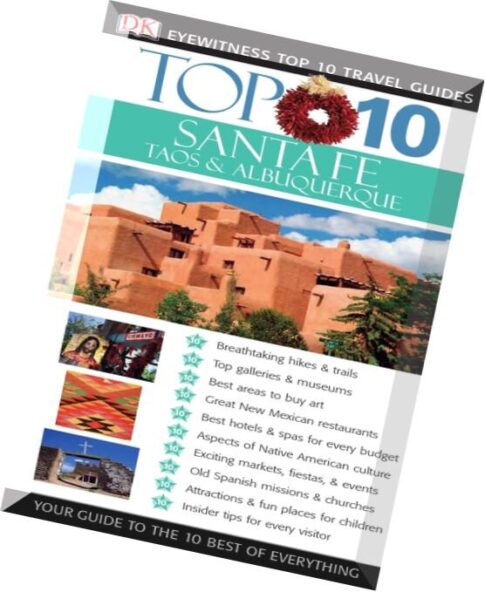 Santa Fe, Taos & Albuquerque (DK Eyewitness Top 10 Travel Guides) (Dorling Kindersley 2006)