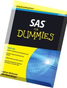 SAS For Dummies (2nd edition)