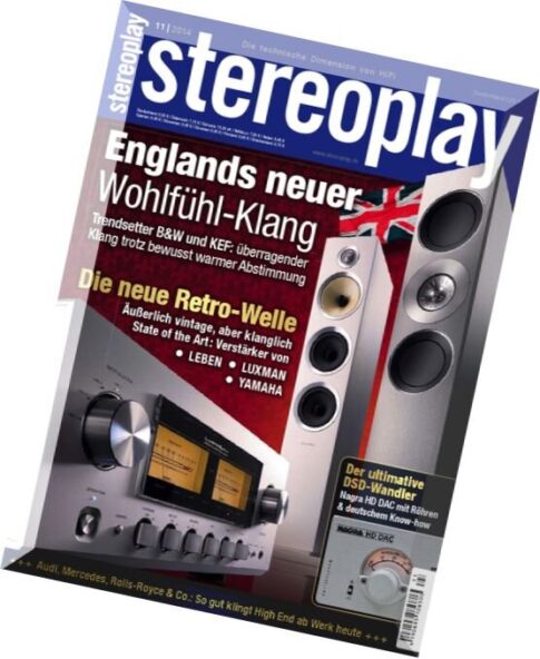 Stereoplay Hifi-Magazin November N 11, 2014