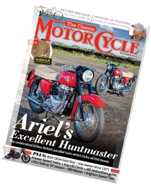 The Classic MotorCycle — December 2014