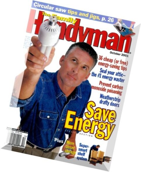 The Family Handyman — October 2001