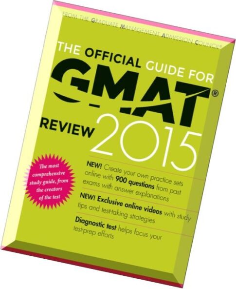 The Official Guide for GMAT Review 2015 With Online Question Bank and Exclusive Video