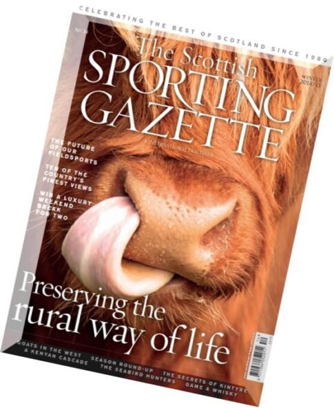 The Scottish Sporting Gazette & International Traveller – Winter 2014-2015