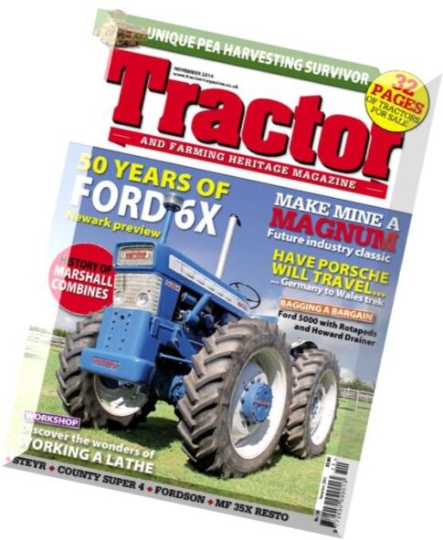 Tractor & Farming Heritage Magazine — November 2014