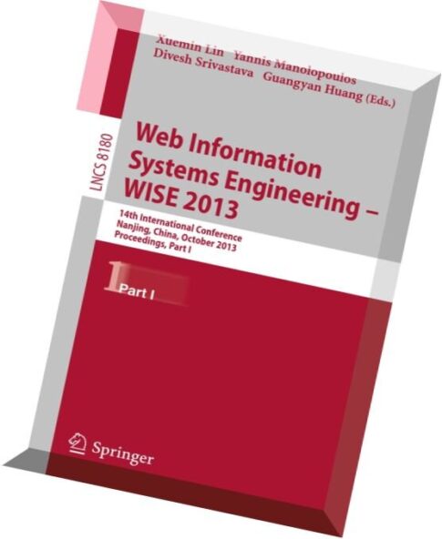 Web Information Systems Engineering WISE 2013, Part I