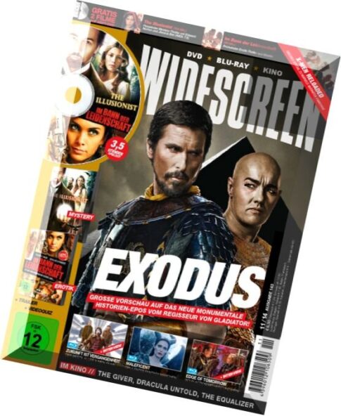 Widescreen (DVD Blu-Ray Kino) Magazin – November 2014