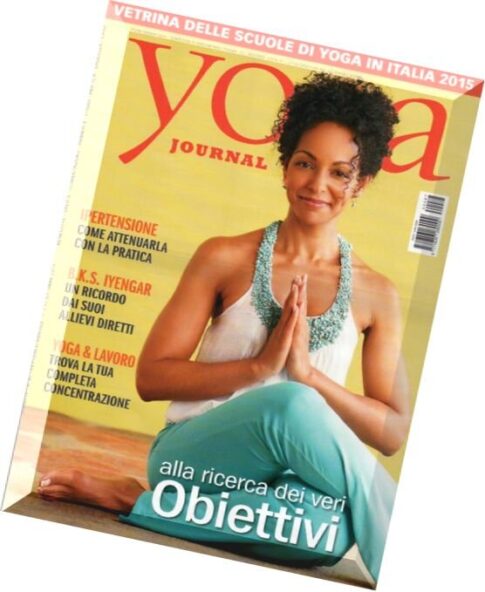 Yoga Journal Italia — Ottobre 2014