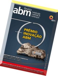 ABM Metalurgia Materiais & Mineracao – Ed. 630, Julho-Agosto 2014