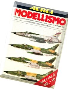 Aerei Modellismo – 1981-10 – F-105, Bf-110__D
