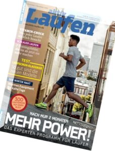 Aktiv Laufen Magazin November-Dezember 2014