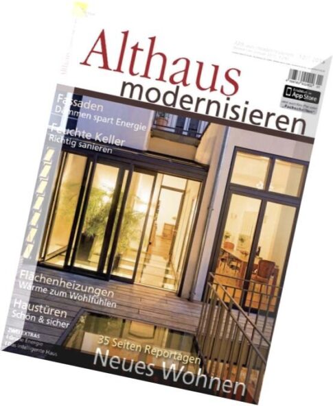 Althaus modernisieren Dezember 2014 – Januar 2015