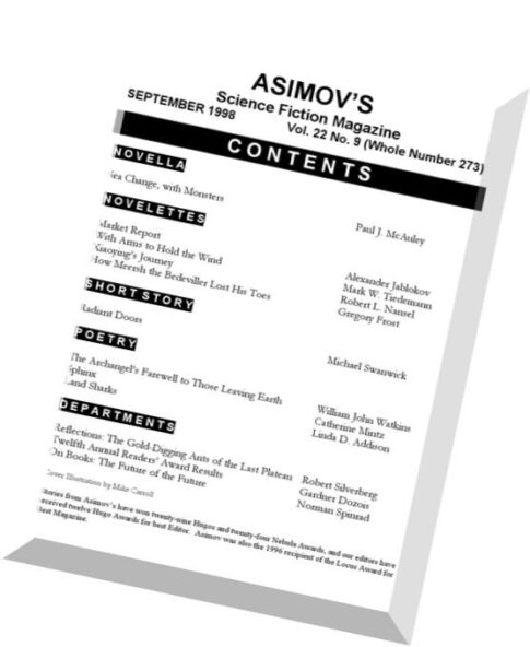 Asimov’s Science Fiction Issue 09, 1998