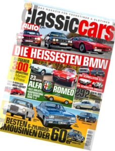 Auto Zeitung classic cars Magazin – April N 04, 2014