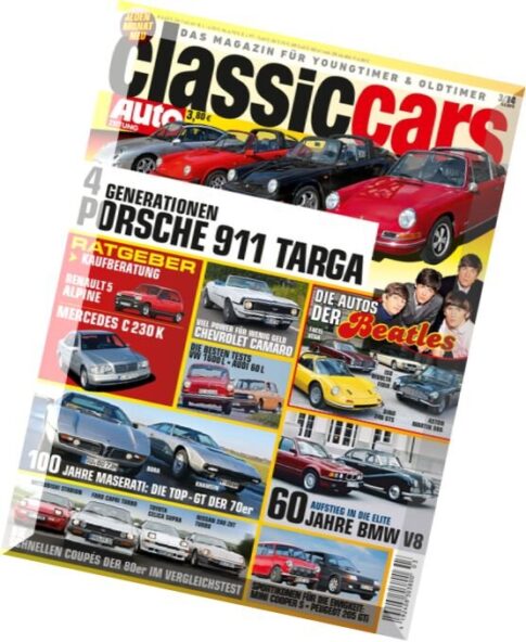Auto Zeitung classic cars Magazin – Marz N 03, 2014
