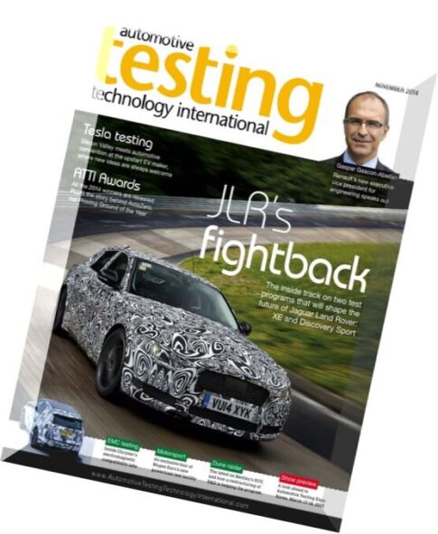 Automotive Testing Technology International – November 2014