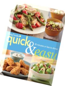 Betty Crocker Quick & Easy 30 Minutes or Less to Dinner