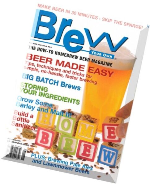 Brew Your Own 2002 Vol. 08-03 May-June