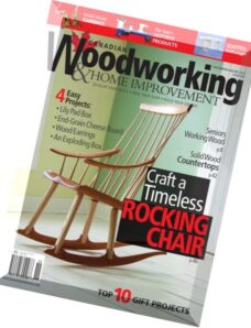 Canadian Woodworking & Home Improvement Issue 93, December 2014-January 2015