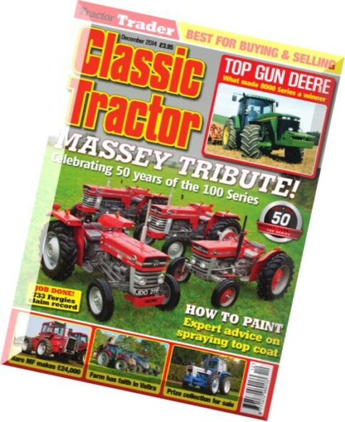 Classic Tractor – December 2014