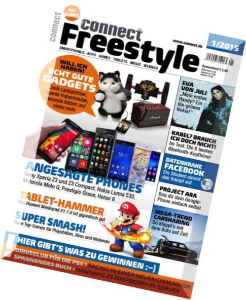 Connect Freestyle (Smartphone Tablets und Co) Magazin Dezember-Februar N 01, 2015