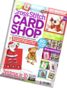 Cross Stitch Card Shop 087