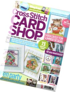 Cross Stitch Card Shop 091